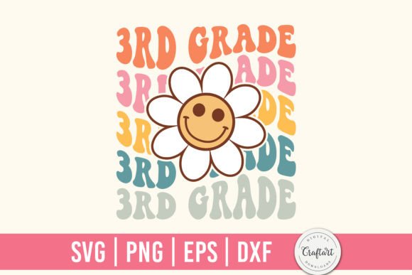 3rd Grade Teacher Sublimation Graphics for Crafts