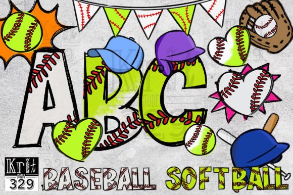 A Designer's Review: The Baseball Softball Alphabet PNG Font for Real Projects