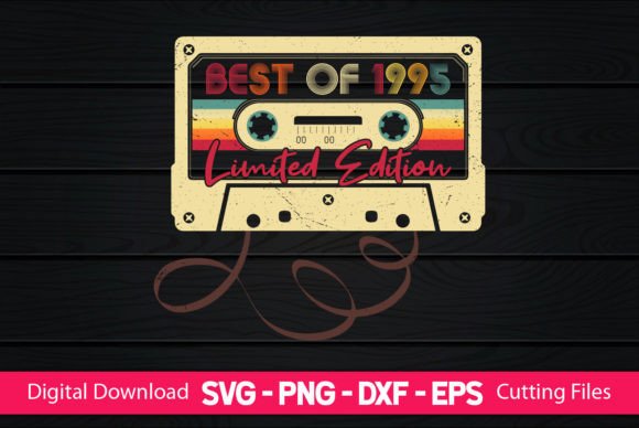 Best of 1995 Birthday Graphics for Crafts & Merchandise