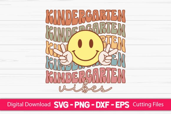 Crafting Classroom Charm with Kindergarten Teacher Vibes Graphics