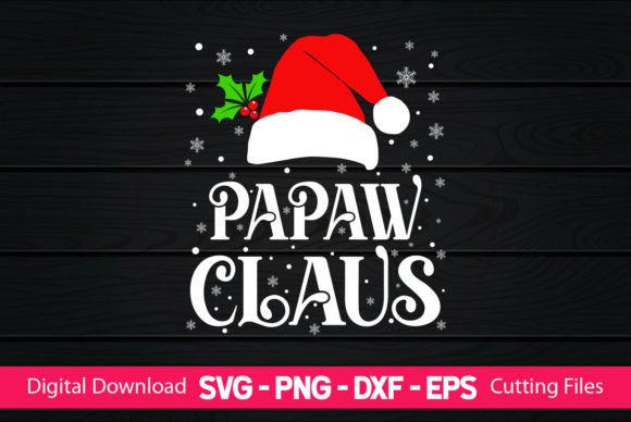 Crafting with the Papaw Claus Graphic Design Asset