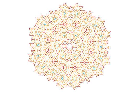Mandala Colorful Art: Illustrations for Creative Branding Graphics