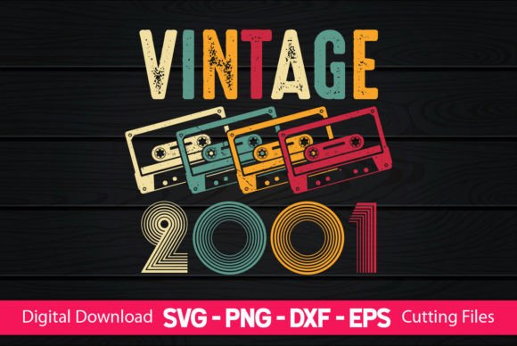 Reviewing a Vintage 2001 Birthday Craft Graphic for Selling